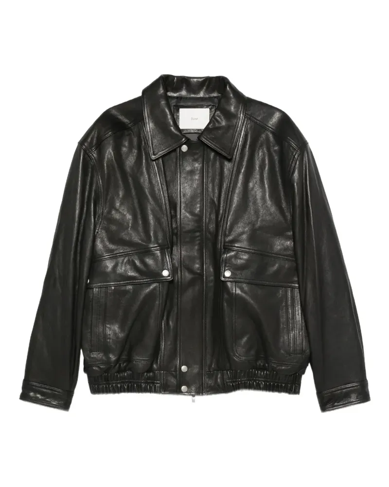Dunst leather jacket - Schwarz Schwarz