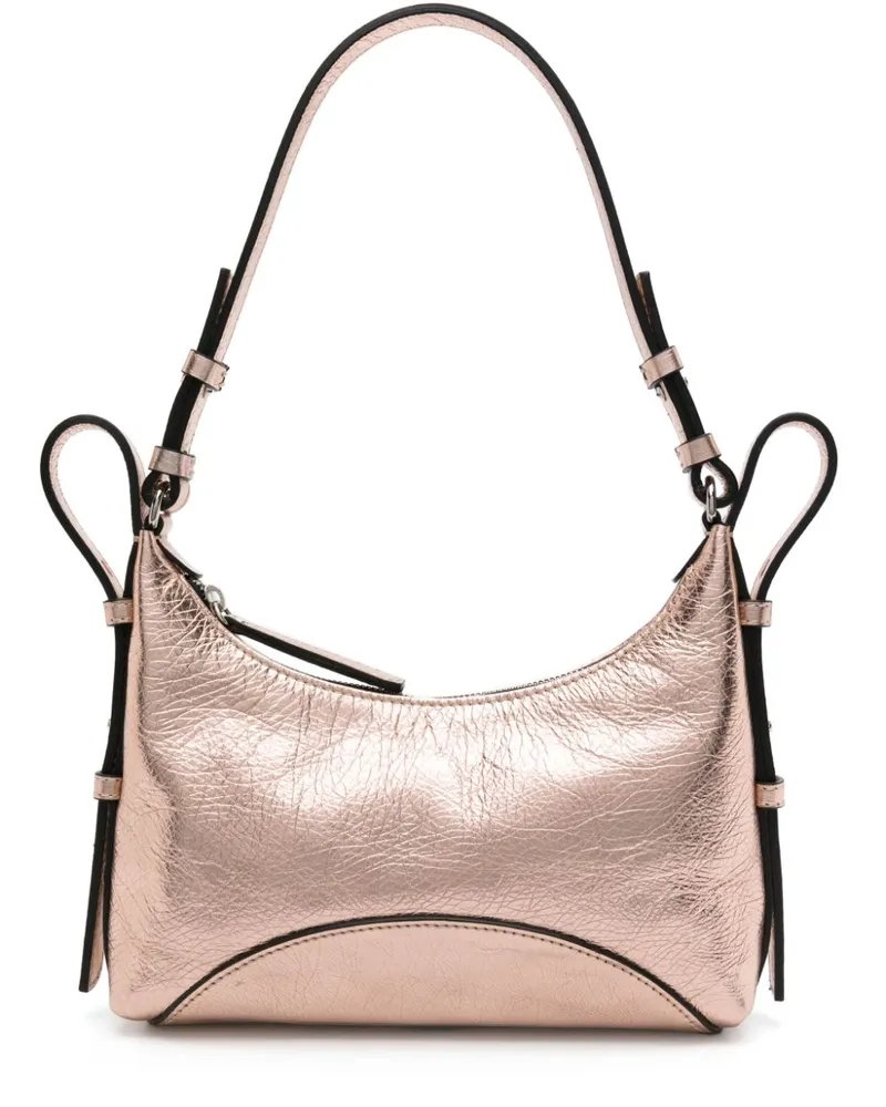 Zanellato Schultertasche im Metallic-Look - Gold Gold