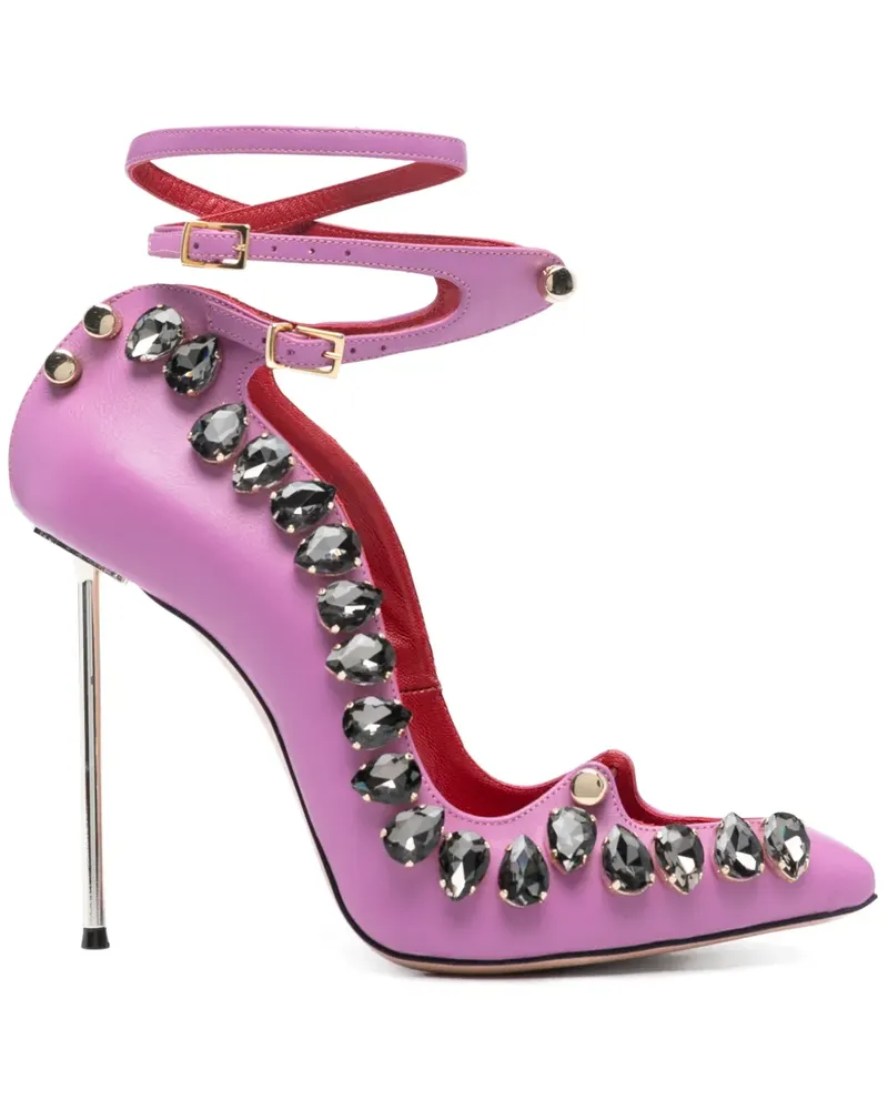 HARDOT Harlot Diamond Pumps 110mm - Violett Violett