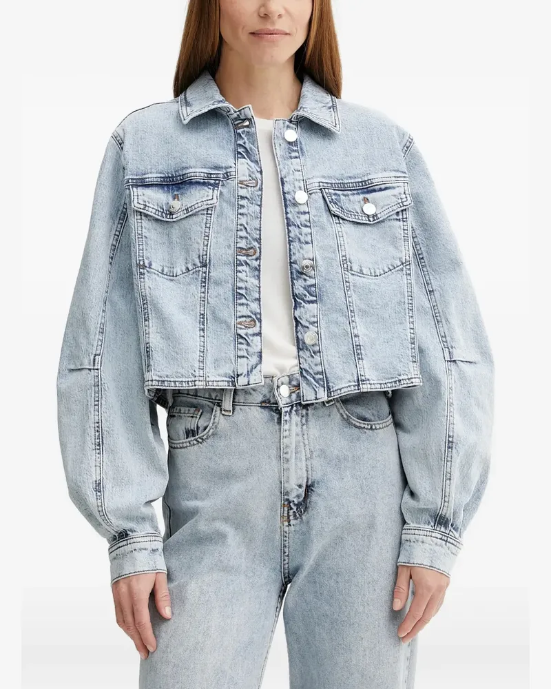 Gestuz button-up jacket - Blau Blau