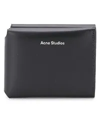 Acne Studios Faltbares Portemonnaie Schwarz