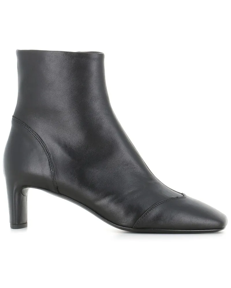 Roberto del Carlo Stiefel 55mm - Schwarz Schwarz