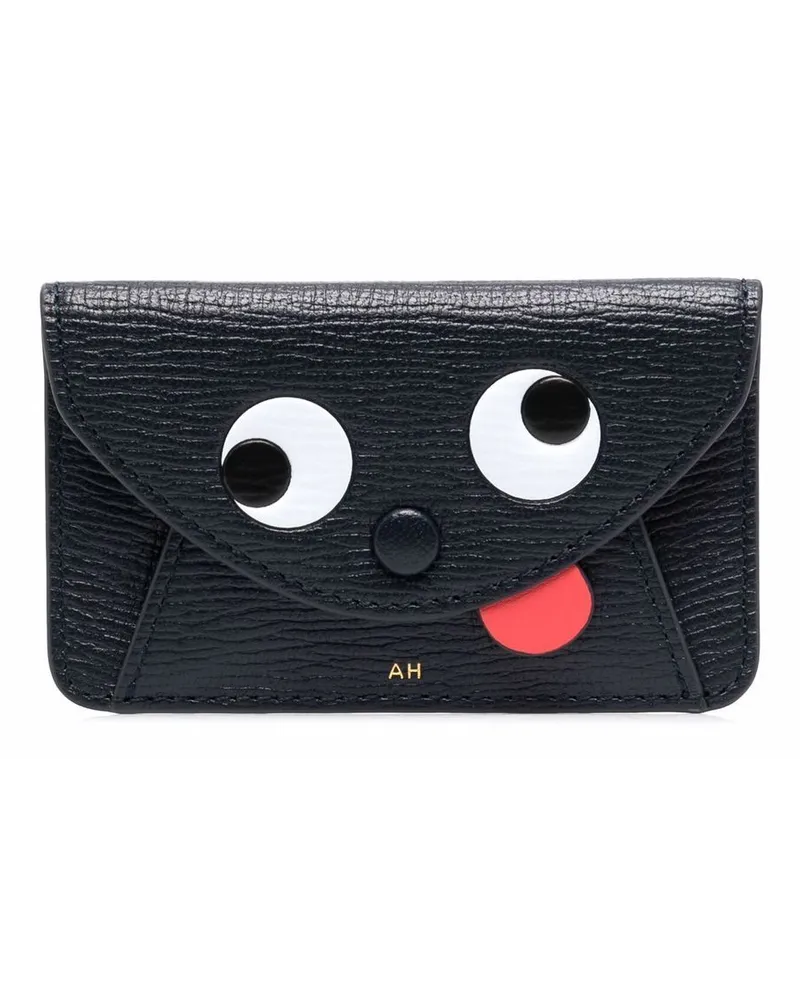 Anya Hindmarch Zany Portemonnaie mit Kuvertform Blau