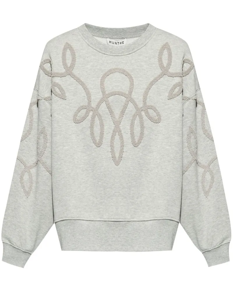 MUNTHE Tazzy Sweatshirt Grau