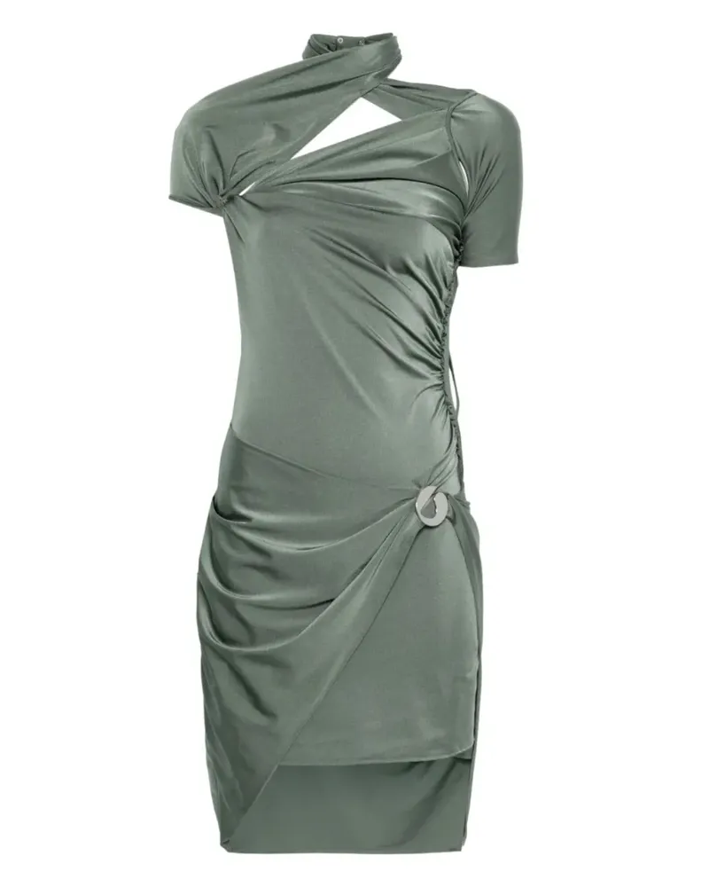 COPERNI Drapiertes Kleid im asymmetrischen Look - Grün Grün