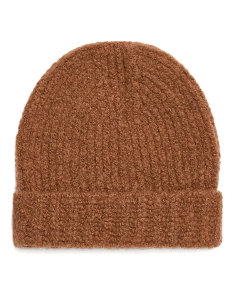 Alanui Gestrickte Beanie - Braun Braun