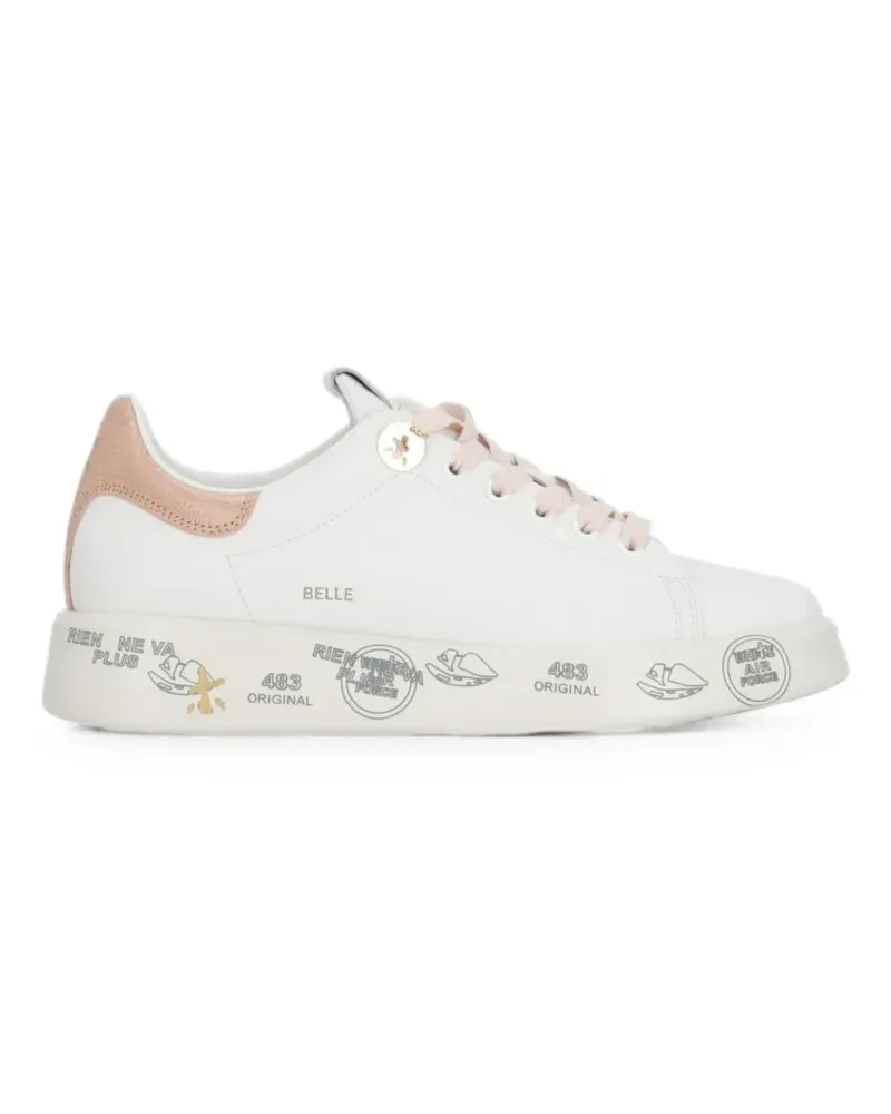 Premiata Belle 8159 logo-print sneakers - Weiß Weiß