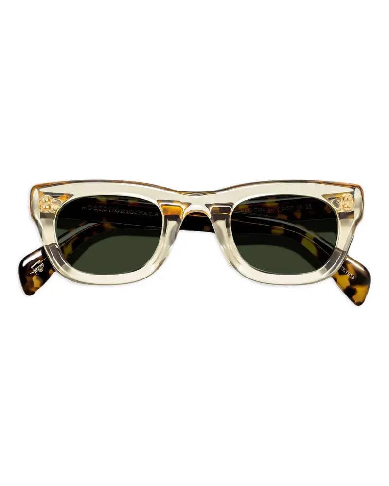 MOSCOT Geometrische Spilkes Sonnenbrille - Nude Nude
