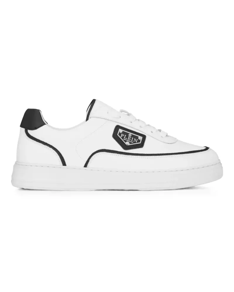 Philipp Plein Triangel-Sneakers - Weiß Weiß