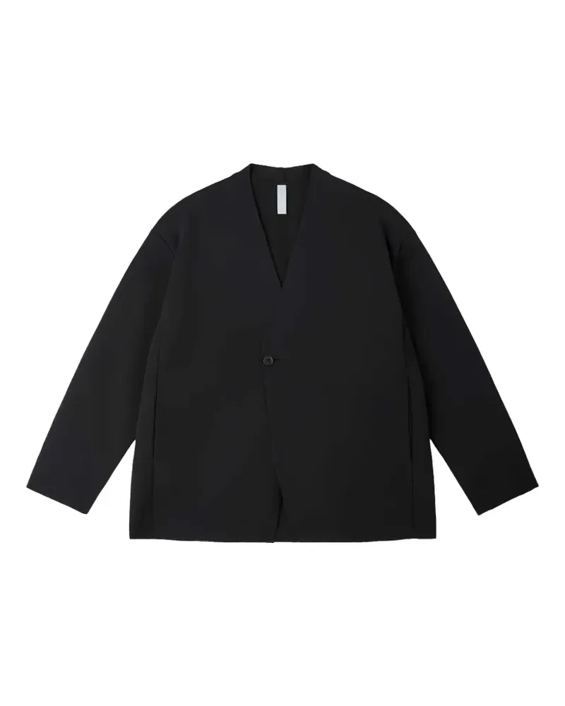 CFCL button closure jacket - Schwarz Schwarz
