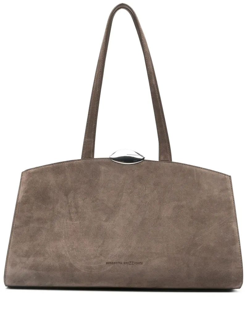 Benedetta Bruzziches Serena Schultertasche - Braun Braun