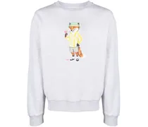 Sweatshirt mit Fuchs-Print