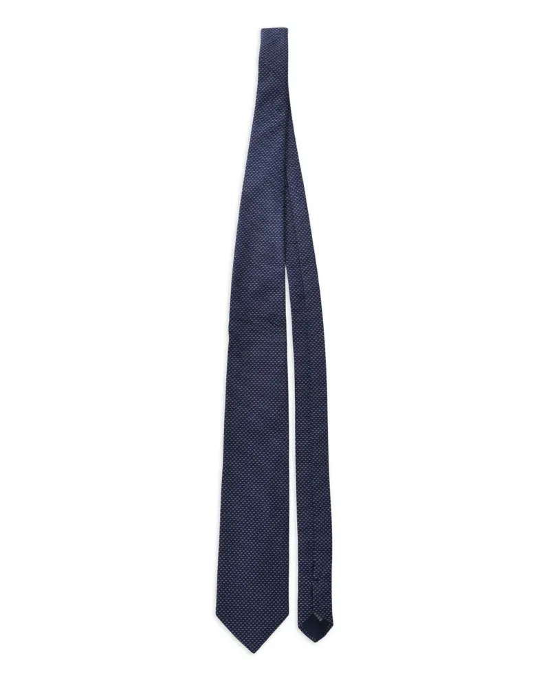 Tombolini Krawatte aus Seide - Blau Blau