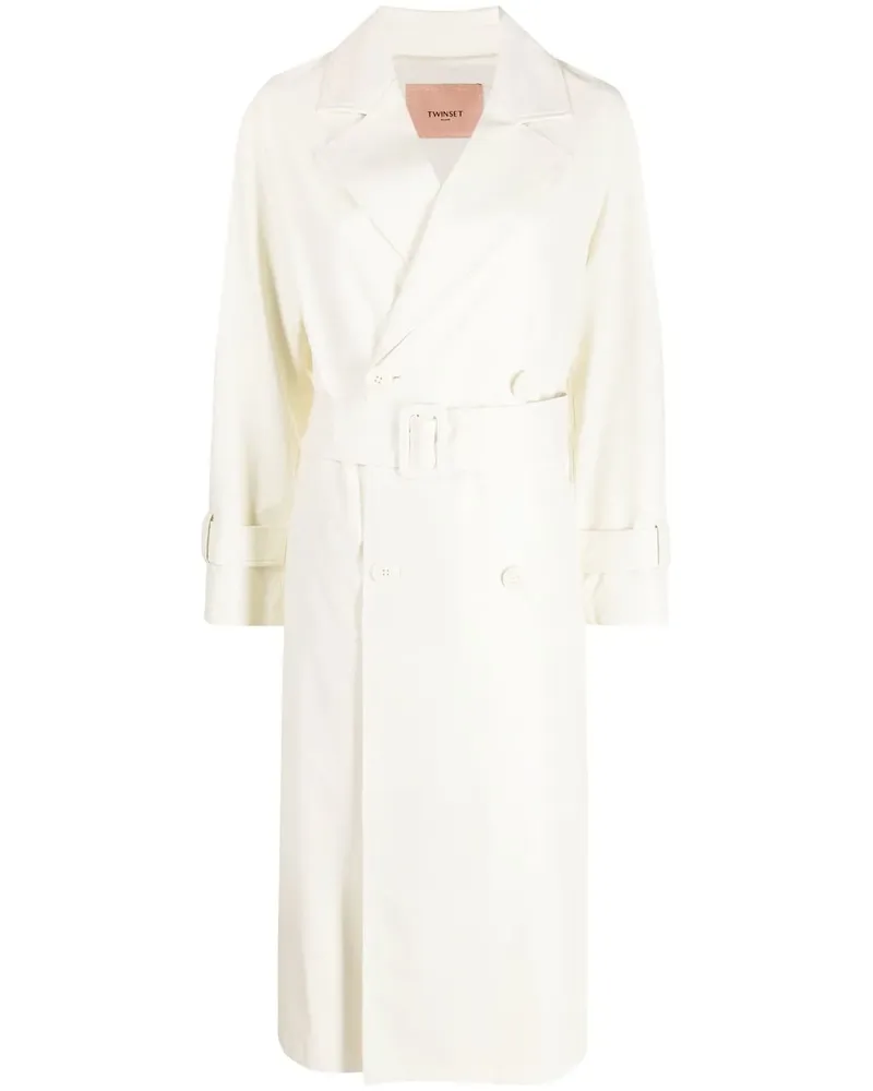 Twin-Set Cabanjacke mit Gürtel - Nude Nude