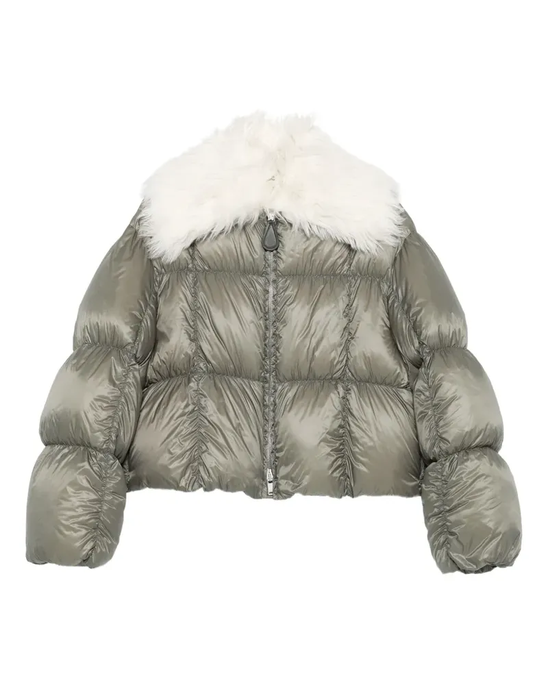 Jil Sander Gesteppte Jacke - Grün Grün