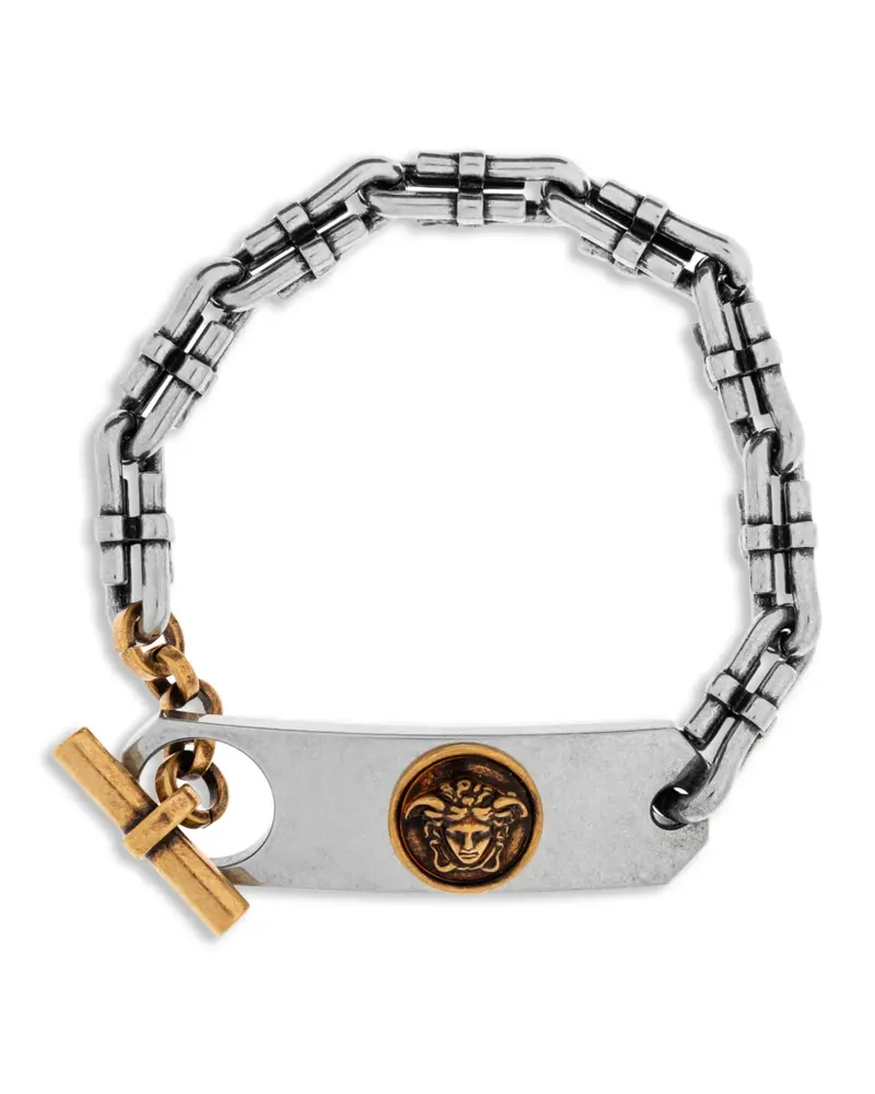 Versace Medusa-plaque chain bracelet - Silber Silber