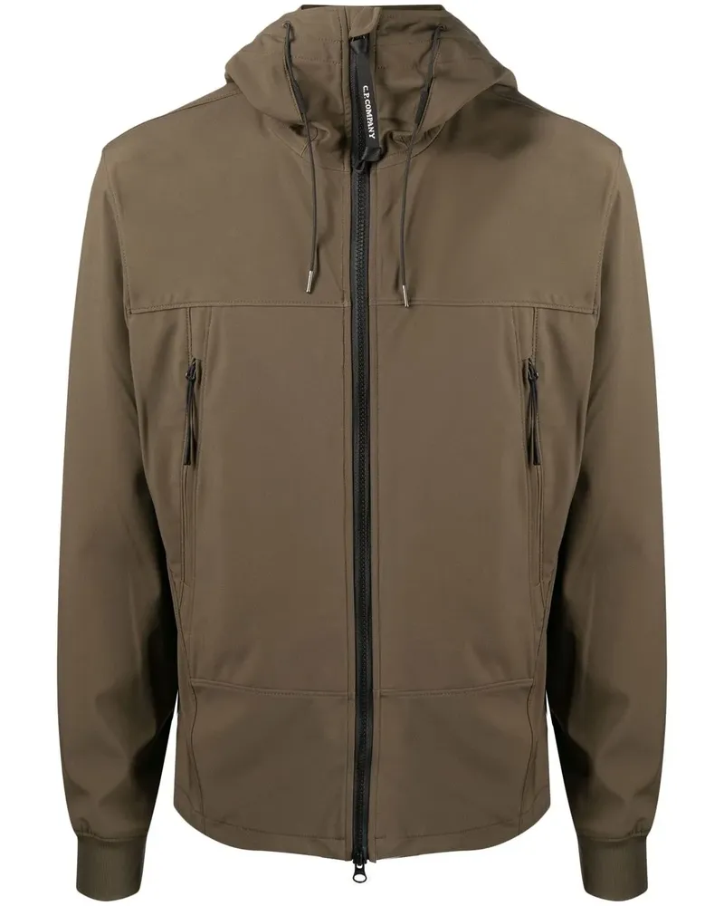 C.P. Company Kapuzenjacke mit Reißverschlusstaschen - Grün Grün