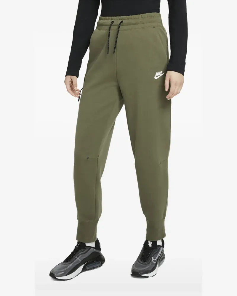 Nike Tech Fleece Jogginghose mit Reißverschlusstasche - Grün Grün