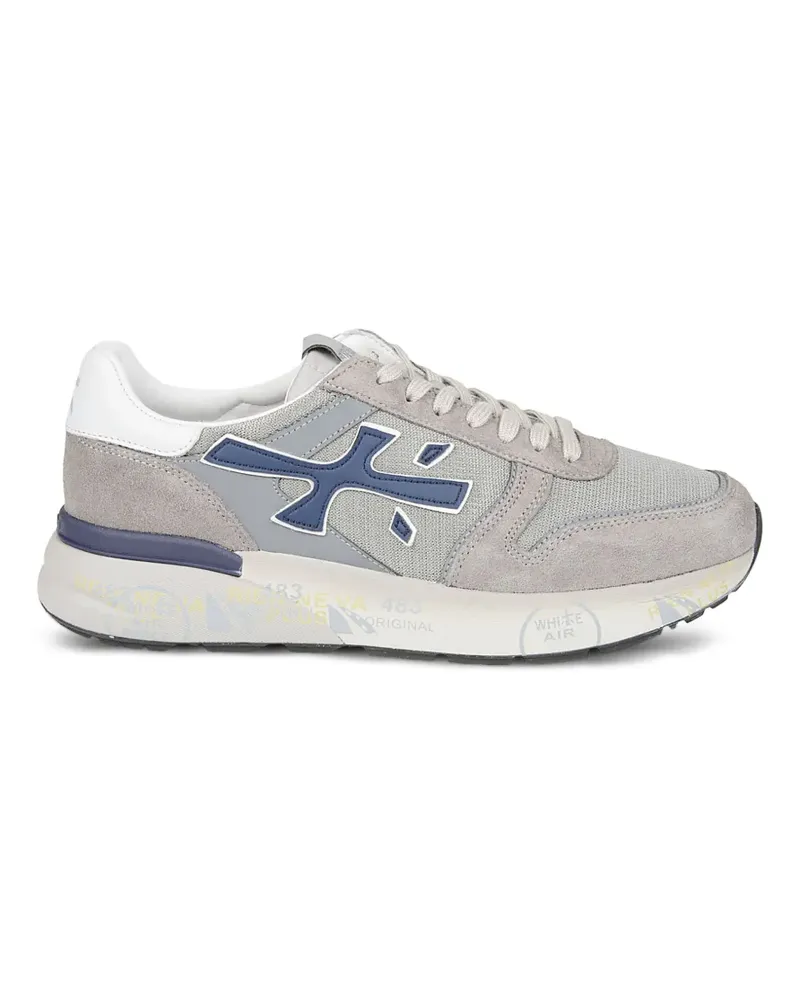 Premiata lace-up logo sneakers - Grau Grau