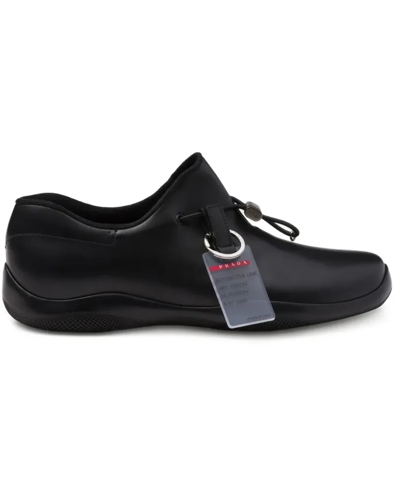 Prada Toblach Slip-On-Sneakers - Schwarz Schwarz