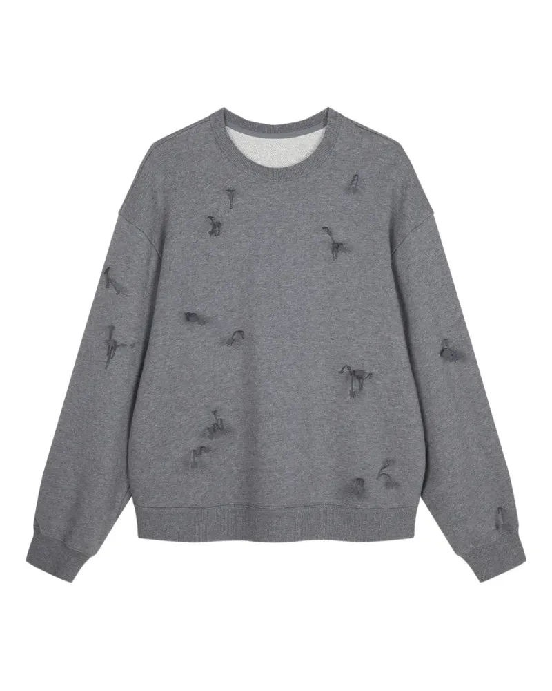 JNBY Sweatshirt mit Fransen - Grau Grau