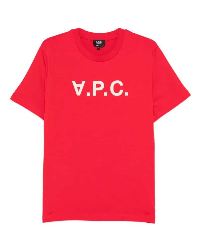 A.P.C. Grand VPC T-Shirt - Rot Rot