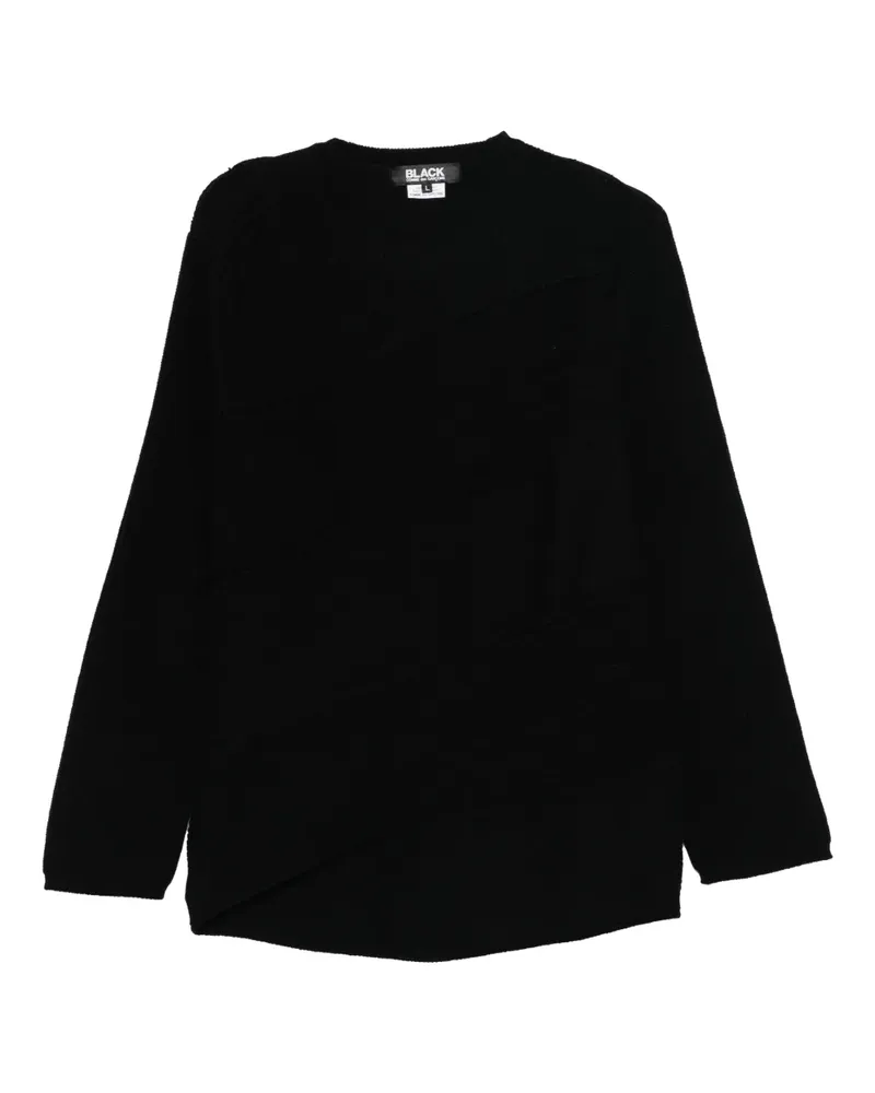 Comme des Garçons Pullover mit Rundhalsausschnitt - Schwarz Schwarz