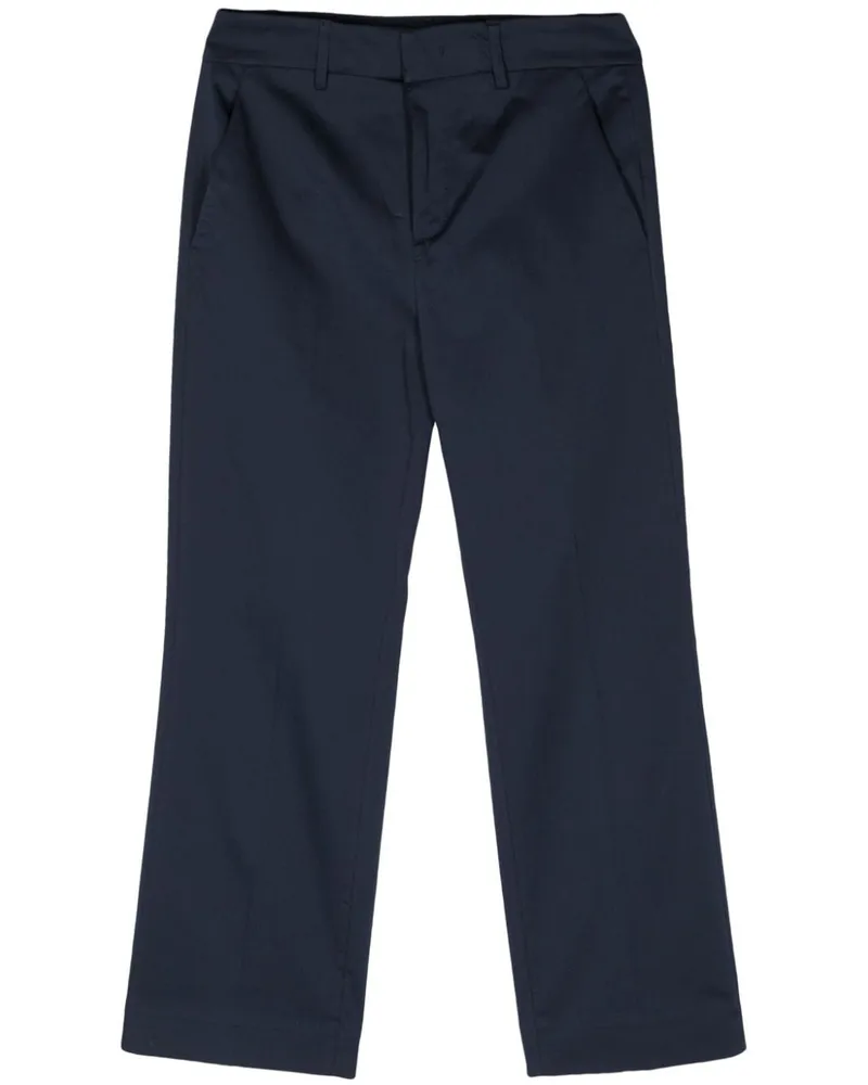 Dondup Meli Hose aus Satin - Blau Blau