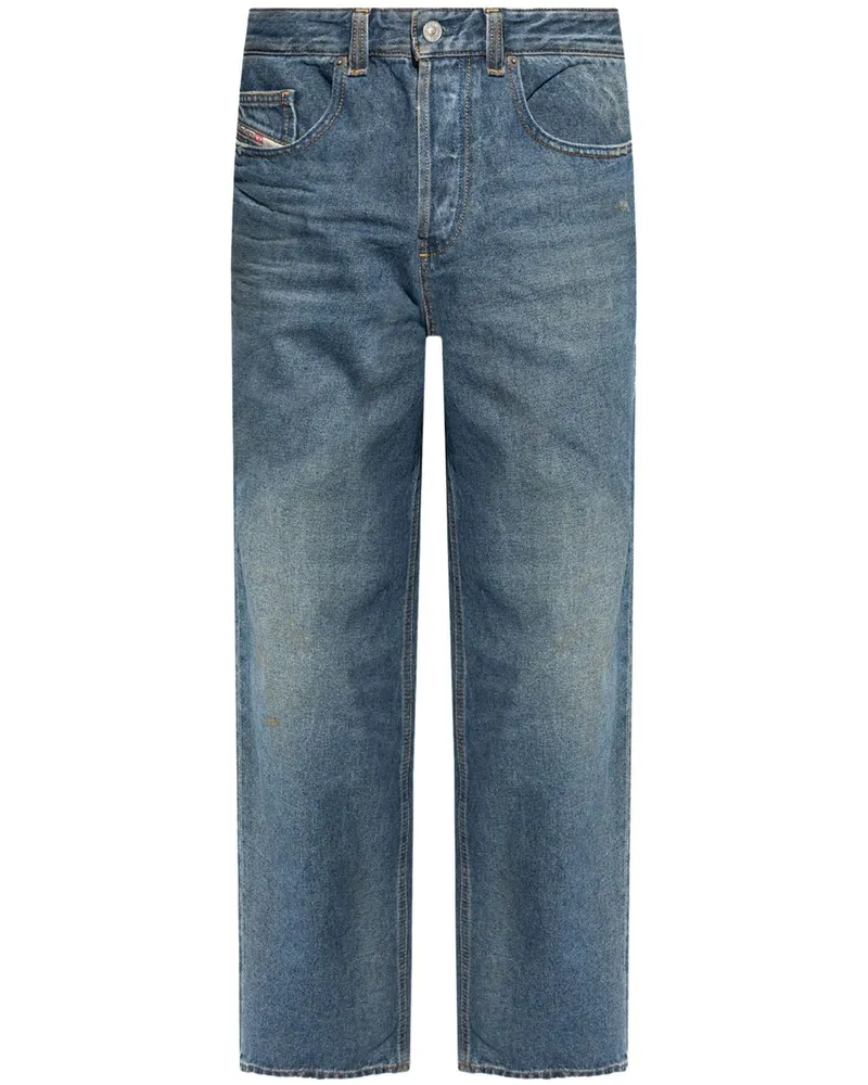 Diesel 2001 D-Macro Straight-Leg-Jeans Blau