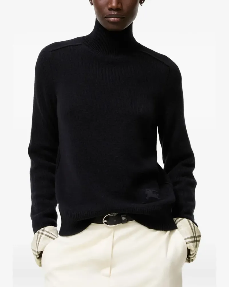 Burberry Rollkragenpullover aus Kaschmir - Schwarz Schwarz
