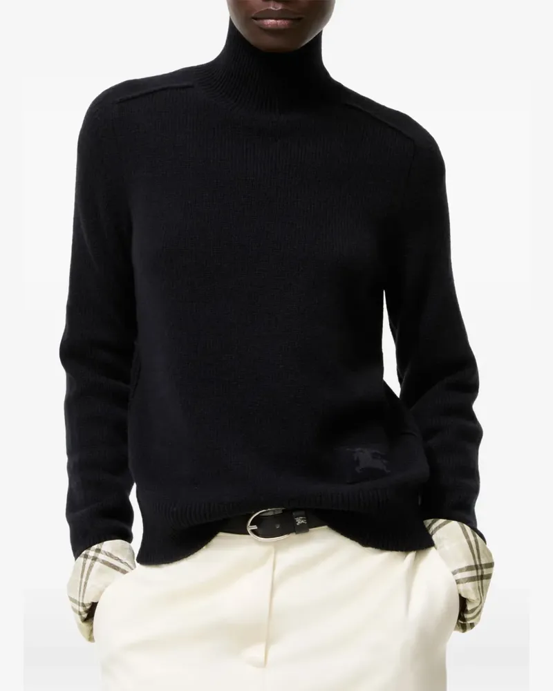 Burberry Rollkragenpullover aus Kaschmir - Schwarz Schwarz