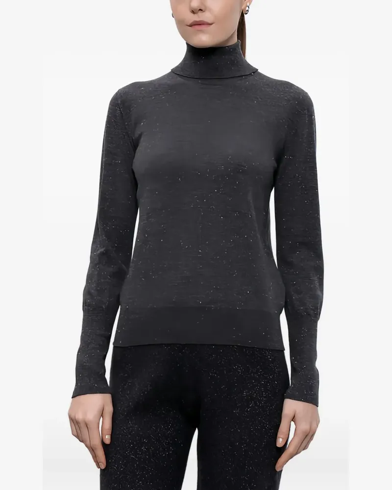 Peserico Pullover mit Rollkragen - Grau Grau