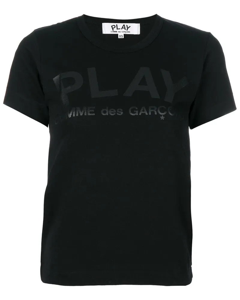 Comme des Garçons T-Shirt mit Print - Schwarz Schwarz
