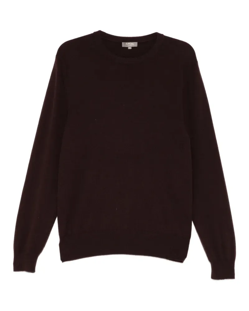 N.Peal Oxford-Pullover - Braun Braun