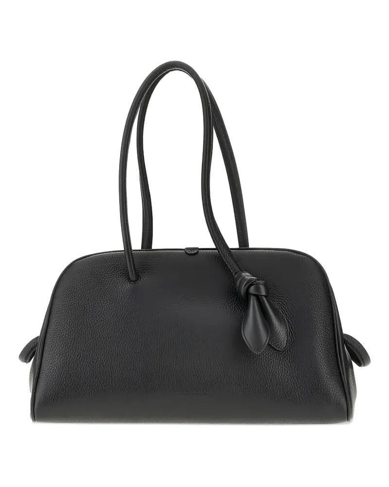 Jacquemus O Turismo knot handle tote bag - Schwarz Schwarz