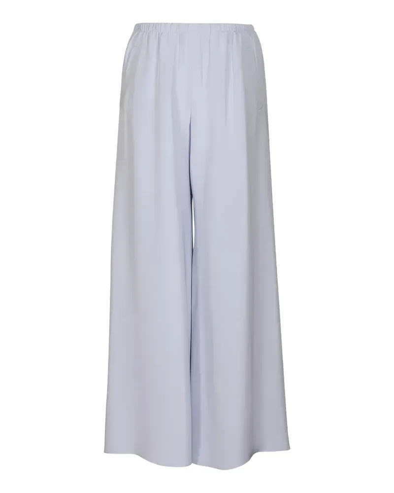 Peter Cohen elasticated-waist wide-leg trousers - Blau Blau