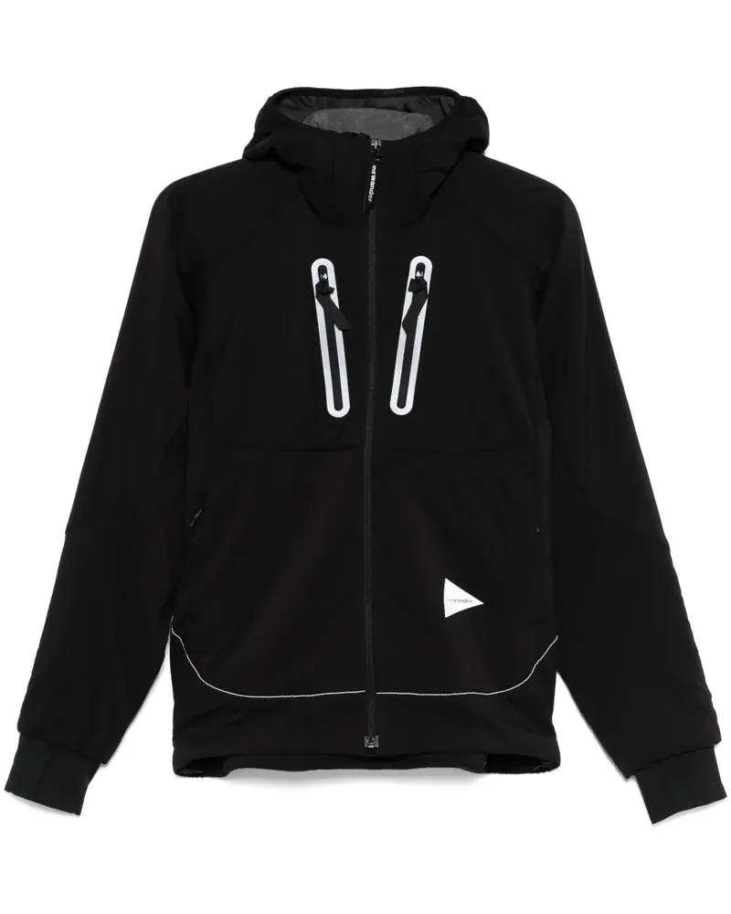 and wander Alpha AIR Jacke - Schwarz Schwarz