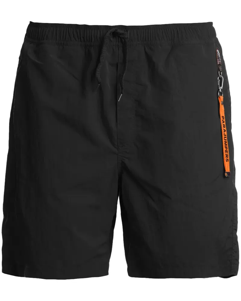 Parajumpers Badeshorts mit Kordelzug - Schwarz Schwarz