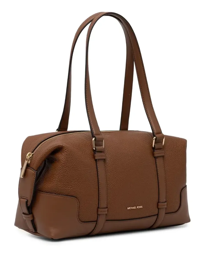 Michael Kors Große Teddi Schultertasche - Braun Braun