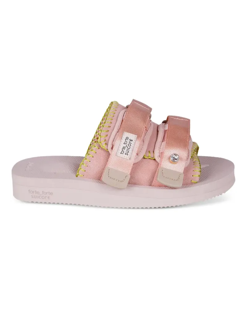forte_forte Sandalen mit Riemen - Rosa Rosa