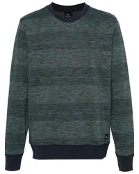 Paul Smith Gestreiftes Sweatshirt Blau