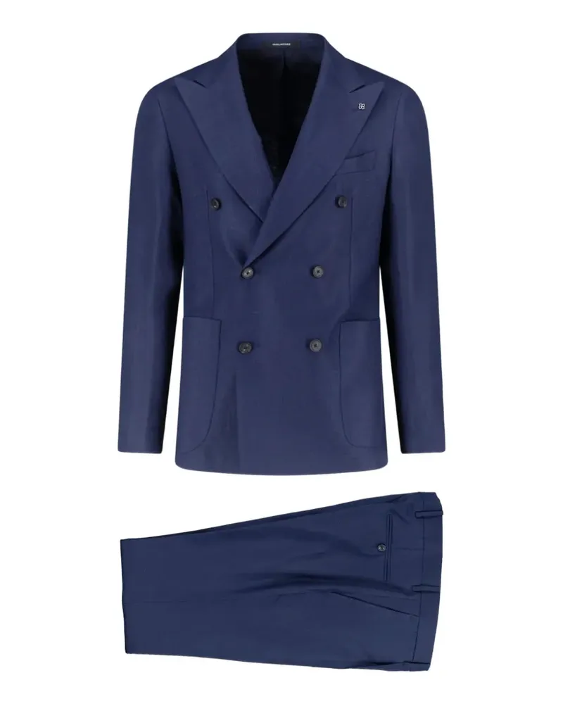 Tagliatore double-breasted suit - Blau Blau