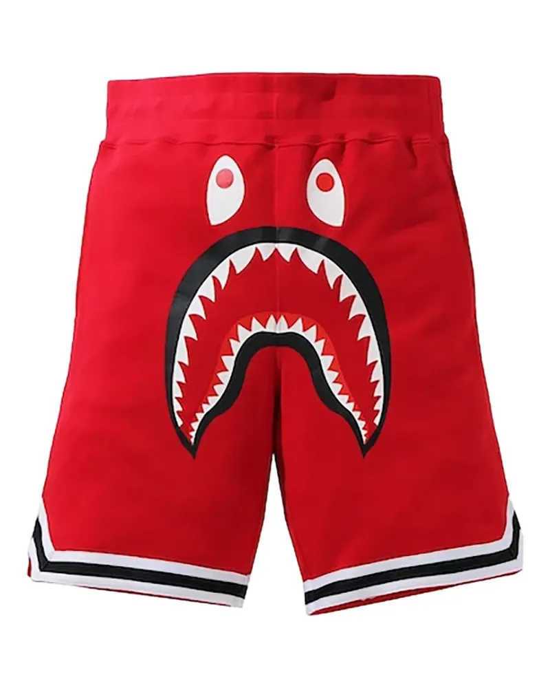 BAPE Shark Basketball Joggingshorts - Rot Rot