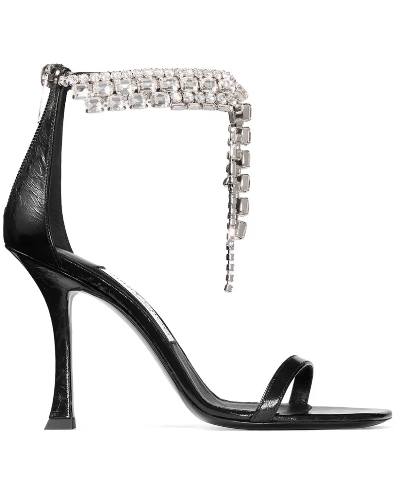 Jimmy Choo Verity Sandalen 100mm - Schwarz Schwarz
