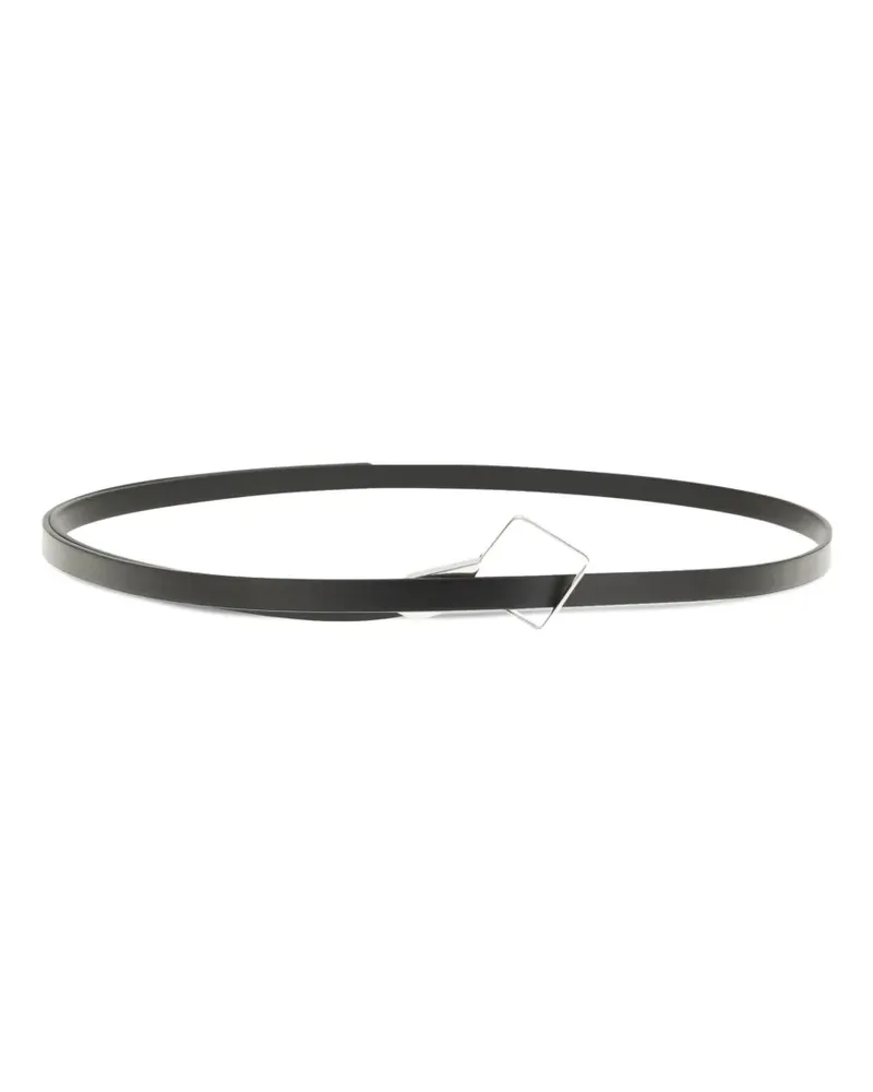 The Row Rhombe leather belt - Schwarz Schwarz