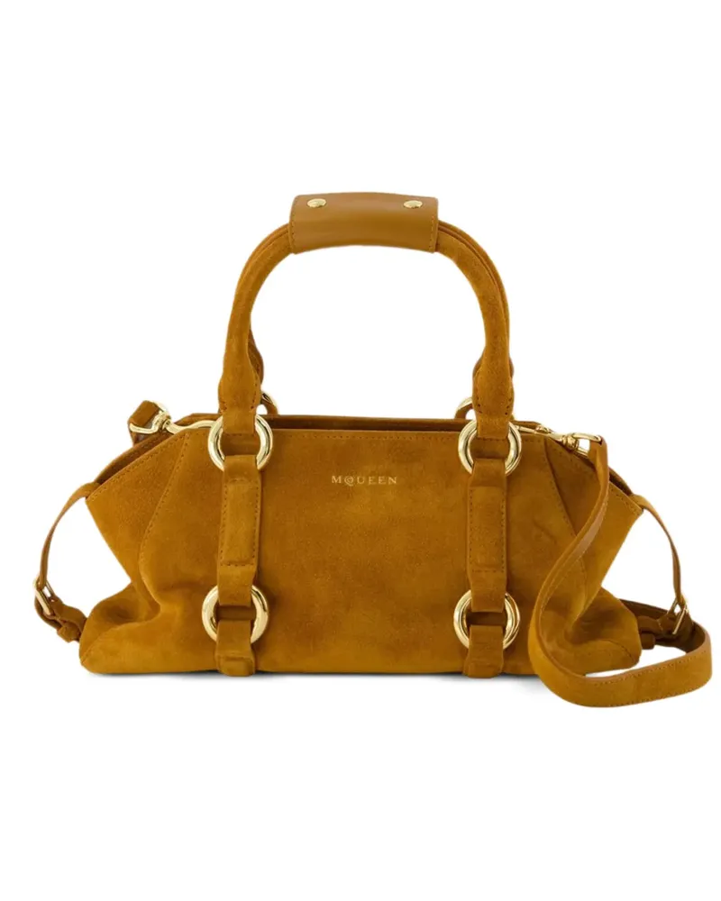 Alexander McQueen small Farringdon tote bag - Braun Braun