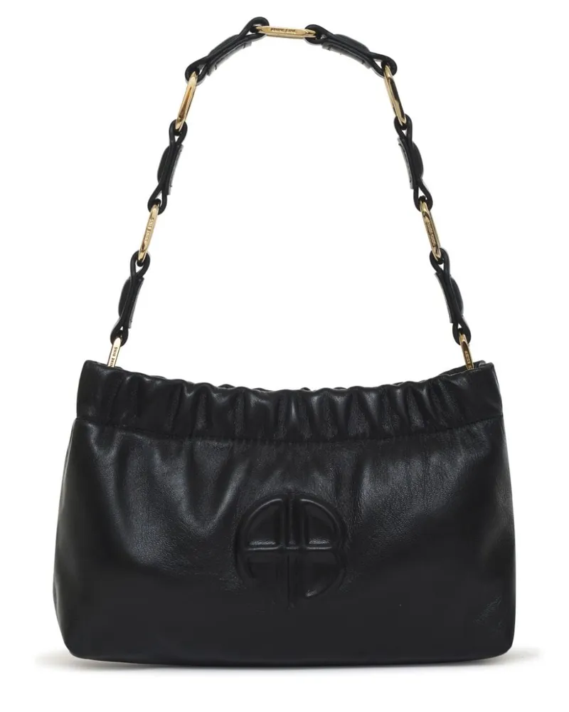 Anine Bing Kleine Kate Schultertasche - Schwarz Schwarz