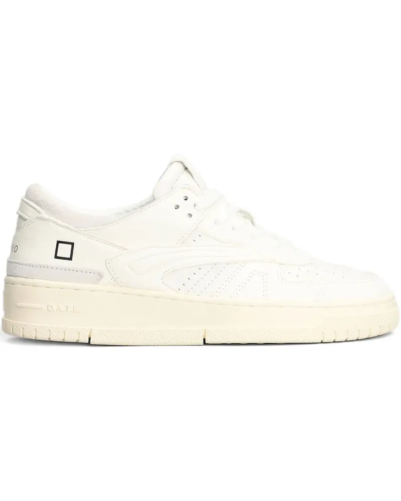 D.A.T.E. Sneakers aus Leder - Weiß Weiß