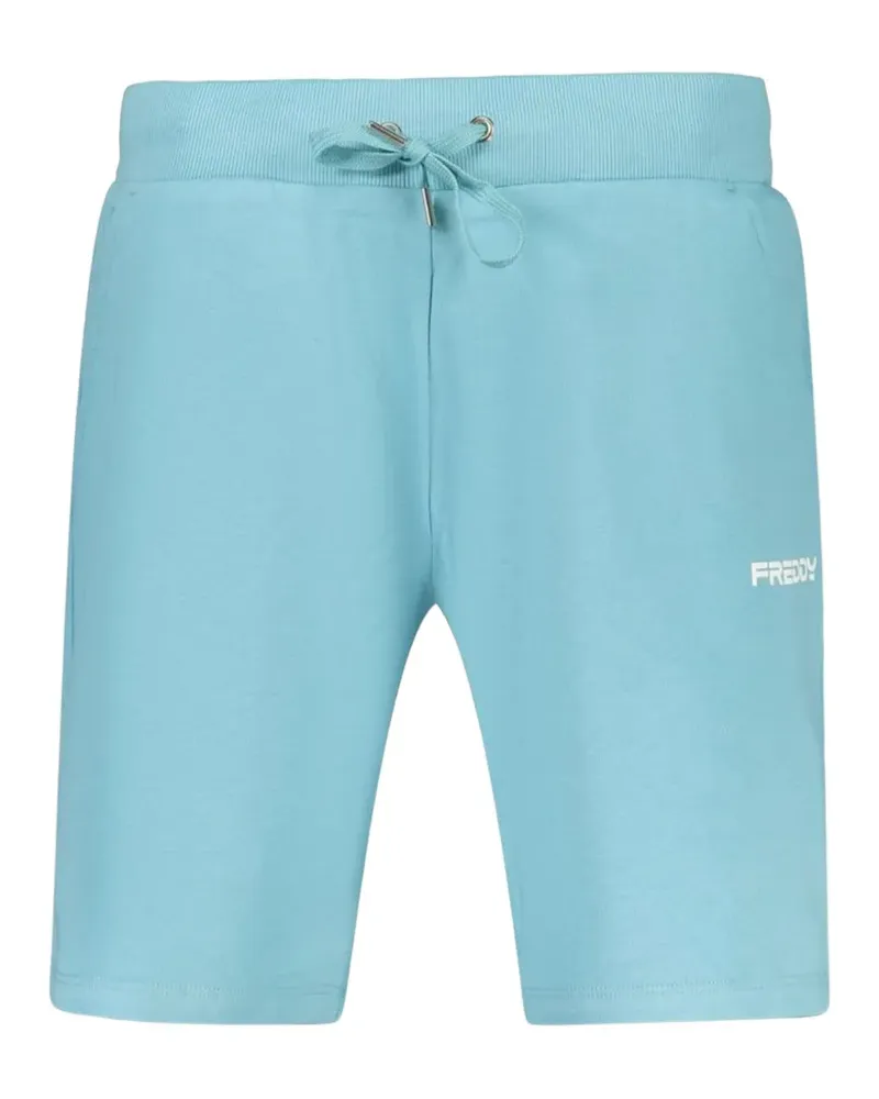 Freddy logo-print drawstring shorts - Blau Blau