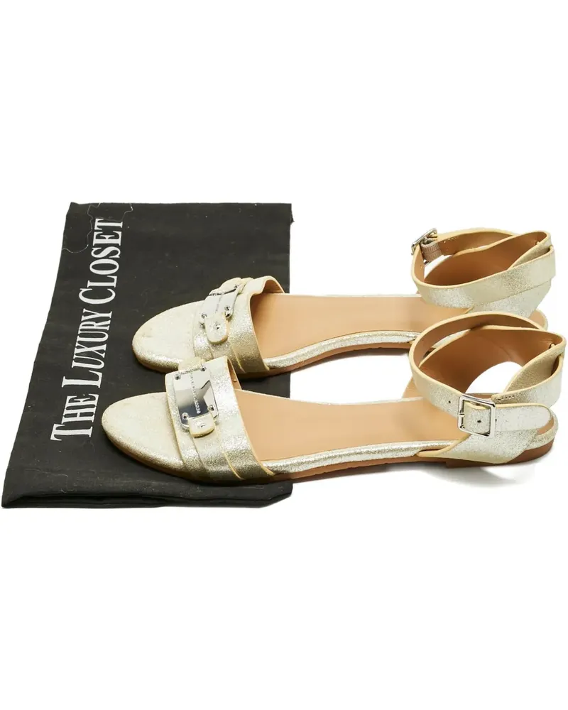 Marc Jacobs buckle-strap sandals - Gold Gold